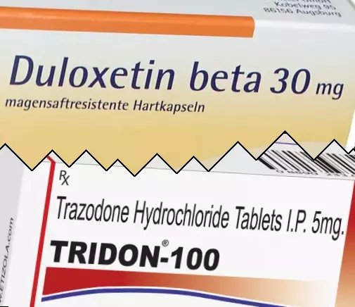 Duloxetine vs Trazodon