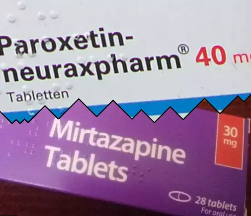 Paroxetine vs Mirtazapine